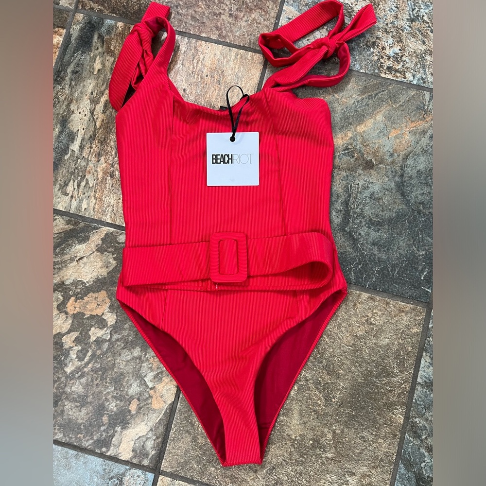 Beach riot Sydney belted one piece